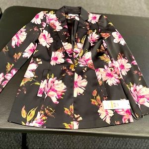 Clavin Klein Floral Blazer